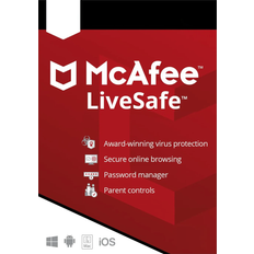 McAfee LiveSafe - ubegrænset enheder / 3 år