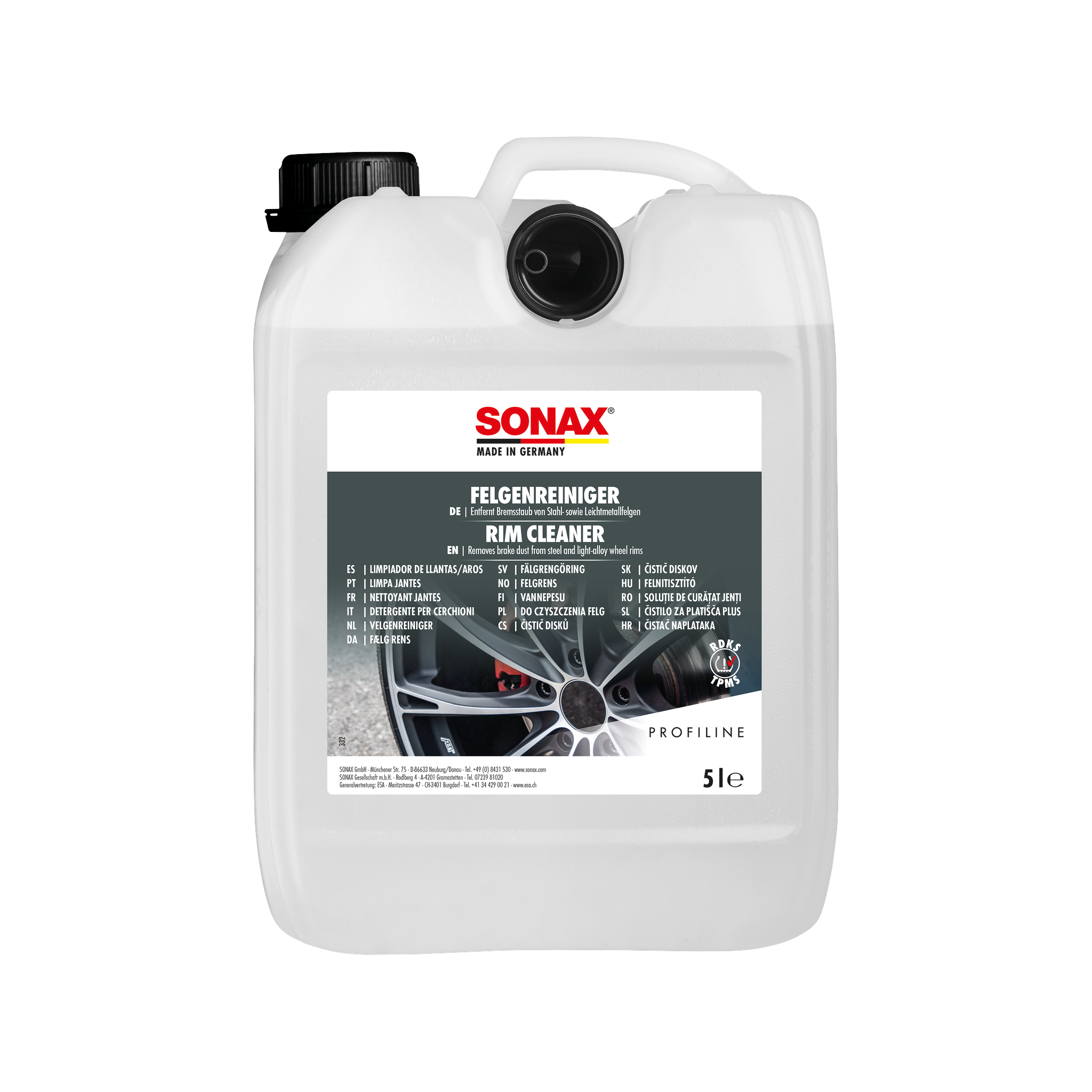 PROFILINE FelgenReiniger wheel cleaner (SONAX) - 200 liters