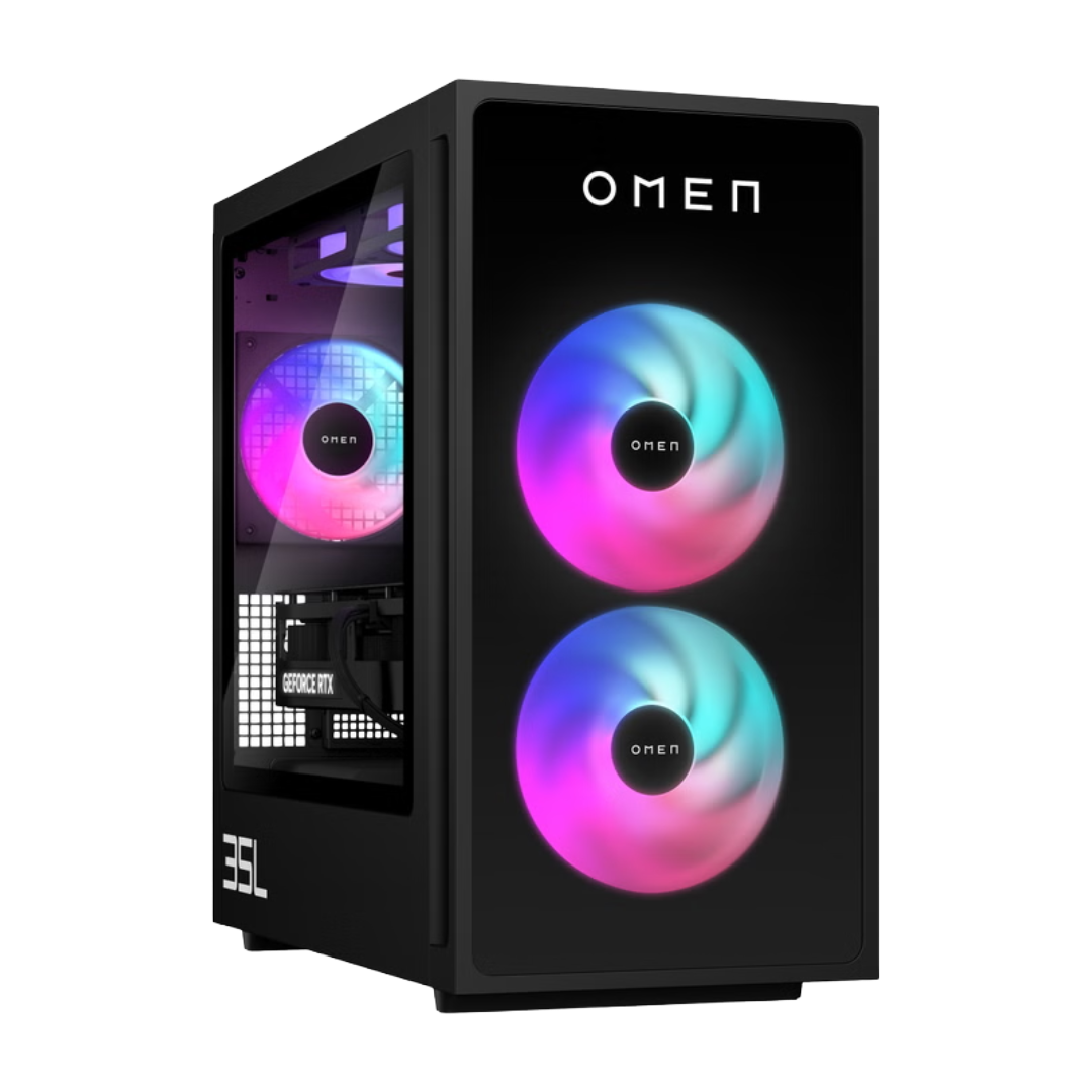 OMEN by HP 40L GT21-2xxx – RTX 4080 SUPER / i7-14700F / 32GB DDR5 / 1TB NVMe - Svart