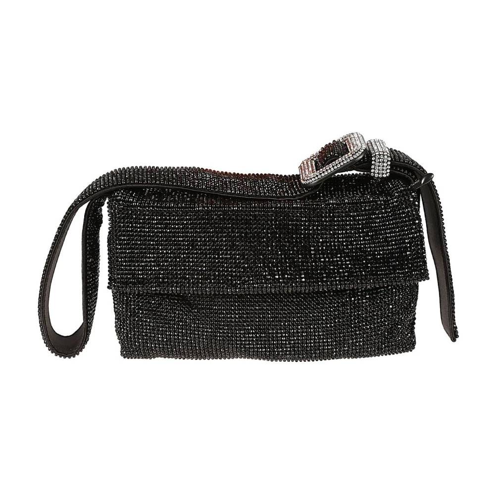 Benedetta Bruzziches Sort skuldertaske Vitty La Mignon - Tasker - Dame - Sort - ONE SIZE - Uld