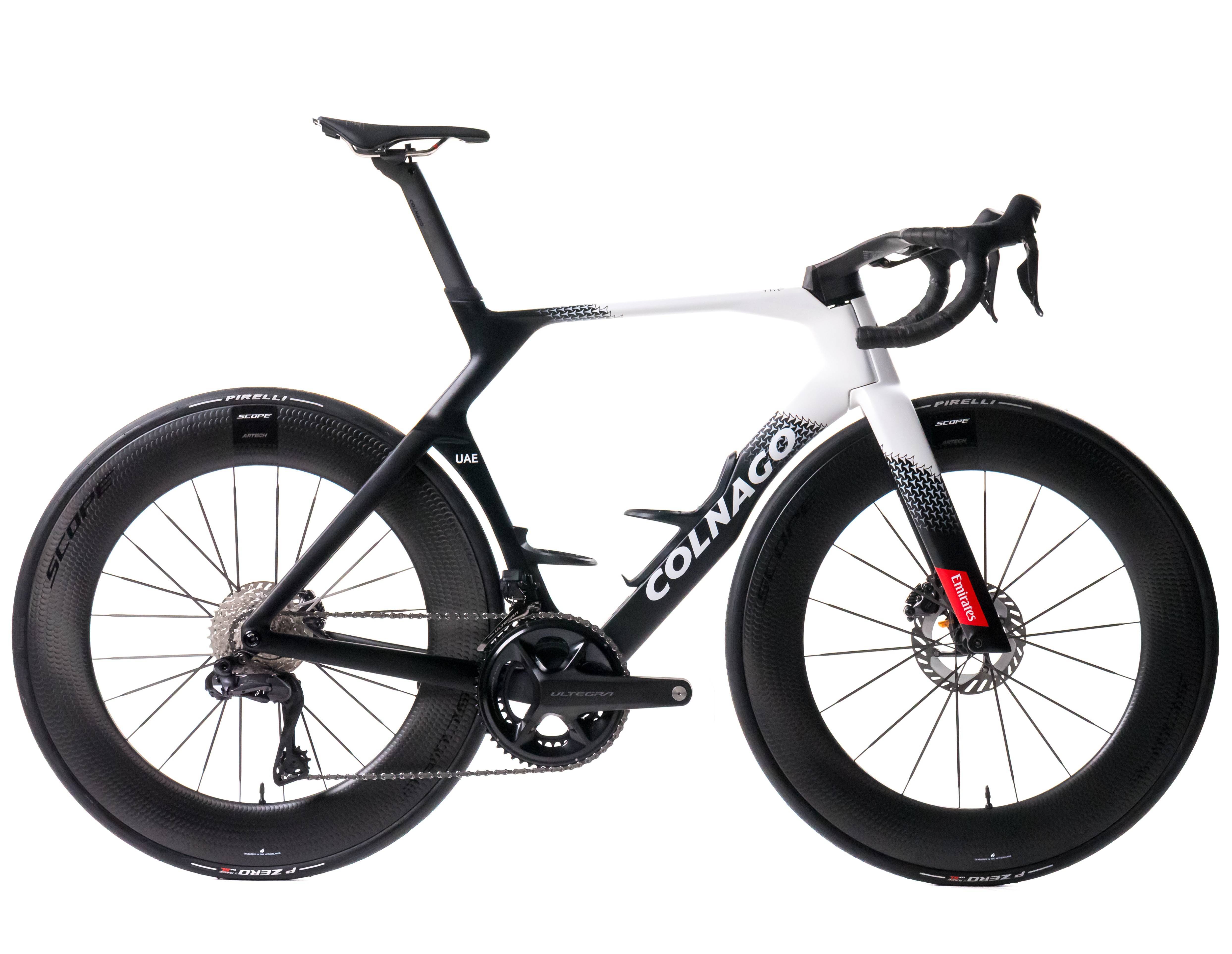 Colnago Y1Rs 2025 size M Shimano Ultegra Di2 2x12sp Scope Artech 8.T - Bikeroom / m / nero - bianco - rosso (m)
