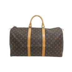 Louis Vuitton Vintage, Vintage , unisex, Brun, ONE SIZE, Pre-owned Canvas Weekend Bag
