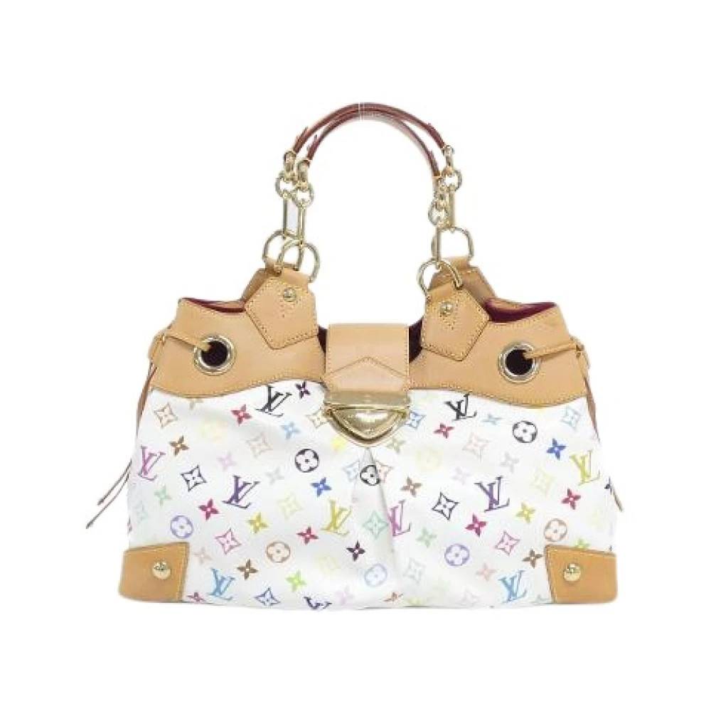 Louis Vuitton Vintage Pre-owned Multicolore Ursula Skuldertaske i belagt kanvas - Vintage - Dame - Flerfarvet - ONE SIZE - Uld
