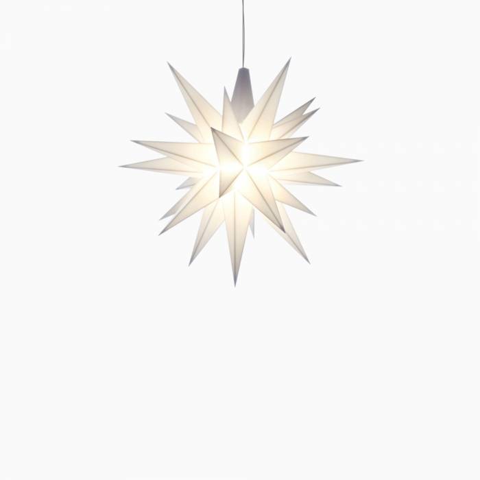 Julstjärna Herrnhuter Vit 13 cm