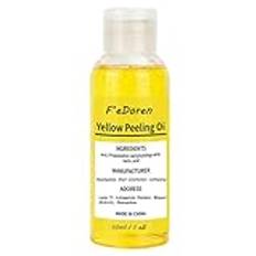 30/50 ml gul peelingolja, peelingolja för mörk hy, extra styrka kemisk peeling peelingolja för mörk hy, peeling för peelingolja för kropp Alla hudtyper, ljusare hy