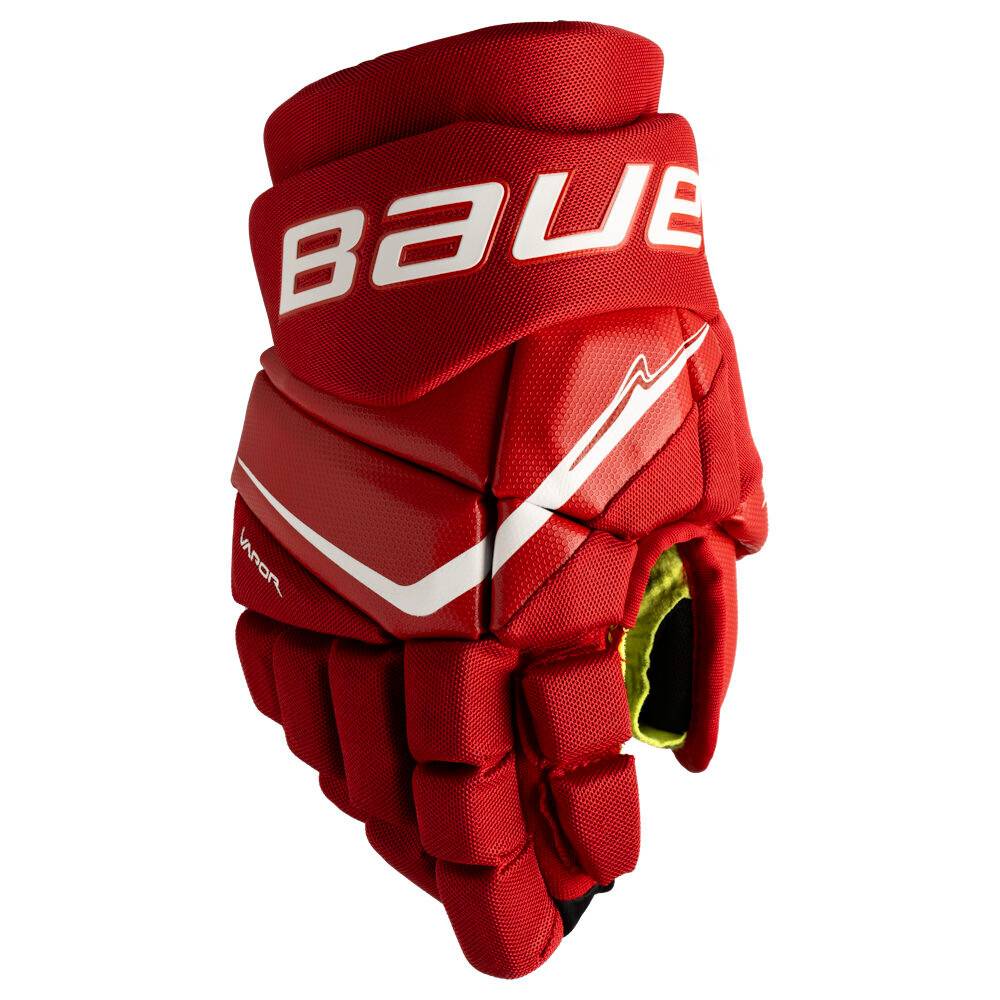 Bauer Vapor FLY40 Red Junior Hockey-handsker 11 tommer