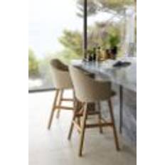 Cane-line Outdoor Choice Barstol H: 117 - Teak/Dark Green