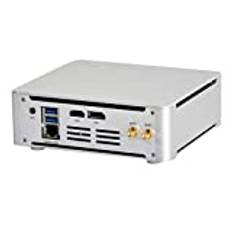 HUNSN 4K Mini PC, Desktop Computer, Server, Intel Quad Core I5 7300HQ, Windows 11 Pro or Linux Ubuntu, BM21, Wi-Fi 6, BT 5.2, DP, HDMI, 6 x USB3.0, Type-C, LAN, Smart Fan, 16G RAM DDR4, 512G SSD