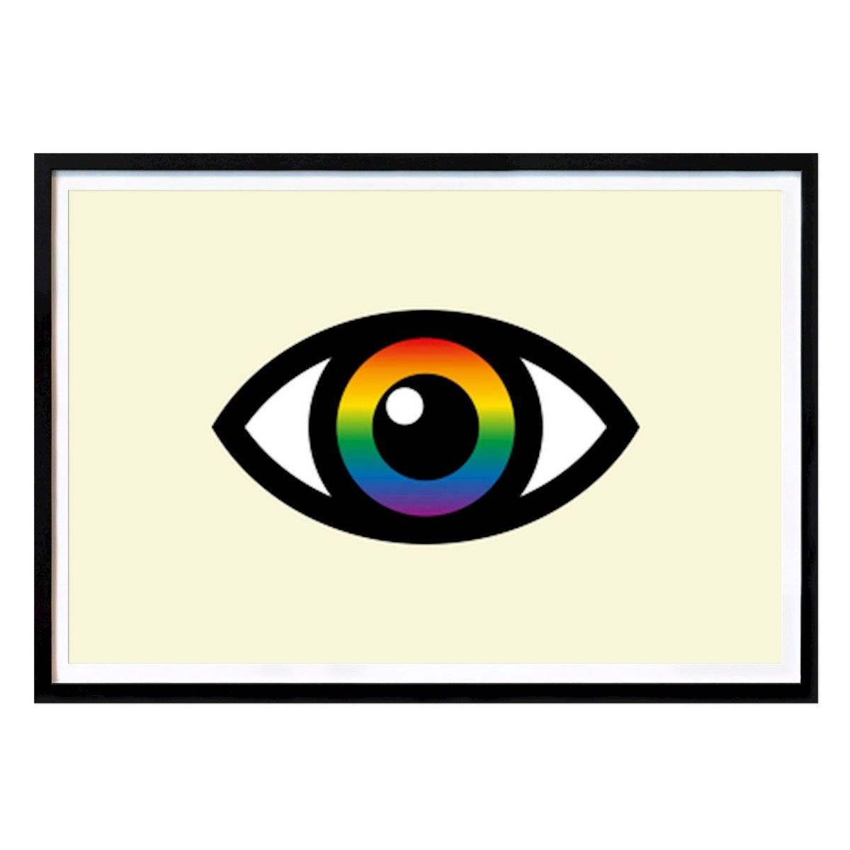 Retro & Vintage Poster: Pride Eye av Tintin Timén