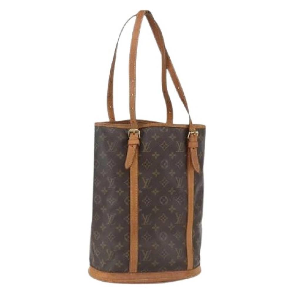 Louis Vuitton Vintage Pre-owned Bucket Bag - Vintage - Dame - Brun - ONE SIZE -