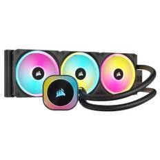 Corsair iCUE Link H150I RGB - Prozessor-Flüssigkeitskühlsystem - Kühlergröße: 360 mm - (für: LGA1156, LGA1155, LGA1150, LGA1151, AM4, LGA1200, LGA1700, AM5)