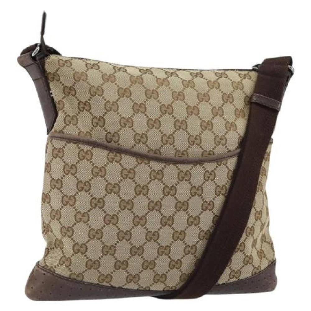 Gucci Vintage - Pre-owned Canvas Cross Body Bag Vintage - Dam - ONE Size -