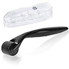 LOPHE Derma Roller, 0,5 mm Microneedle Derma Roller för män och kvinnor, Professionell Microneedling Derma Needling, Micro Needle Roller Ansiktsrynkor Håravfall Sträckmärken Håråterväxt