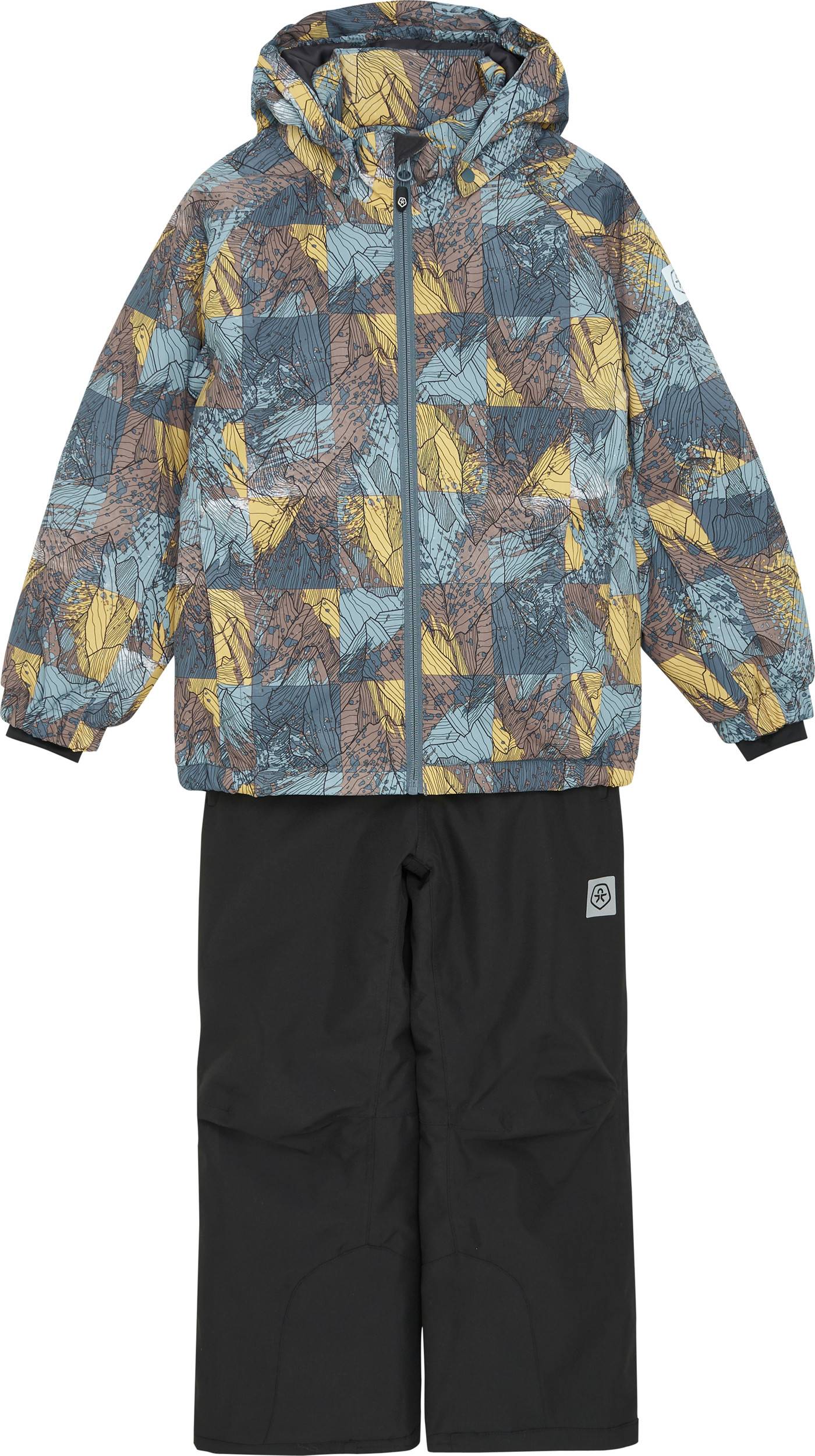 Color Kids Kids' Ski Set AOP Stormy Weather, 140