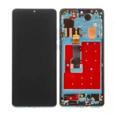 Huawei P30 Pro Skärm med LCD Display OEM - Aurora Blå