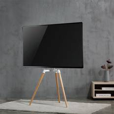 TV Gulvstander i Træ 50"-60" Drejbar med Kabelstyring - Hisense, Prosonic, TCL, Panasonic