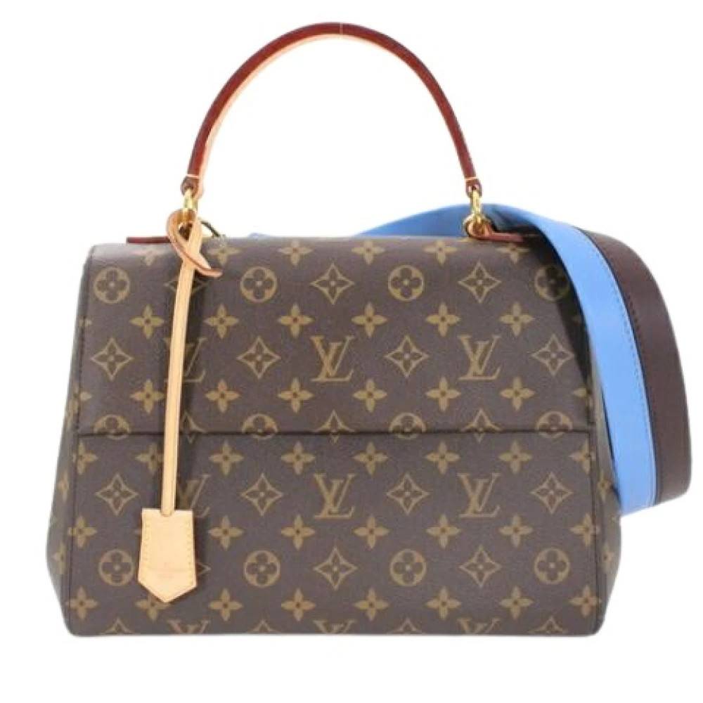 Louis Vuitton Vintage Pre-owned Vintage Canvas Håndtaske - Vintage - Dame - Brun - ONE SIZE -