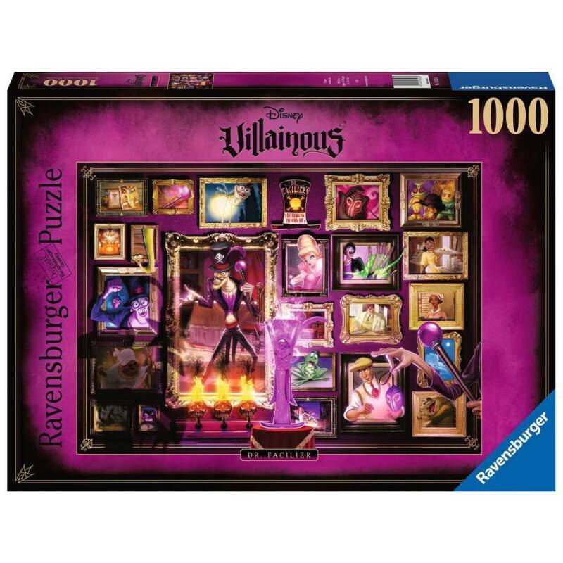 Ravensburger Puzzle 16523 - Villainous: Dr. Facilier - 1000 Teile...