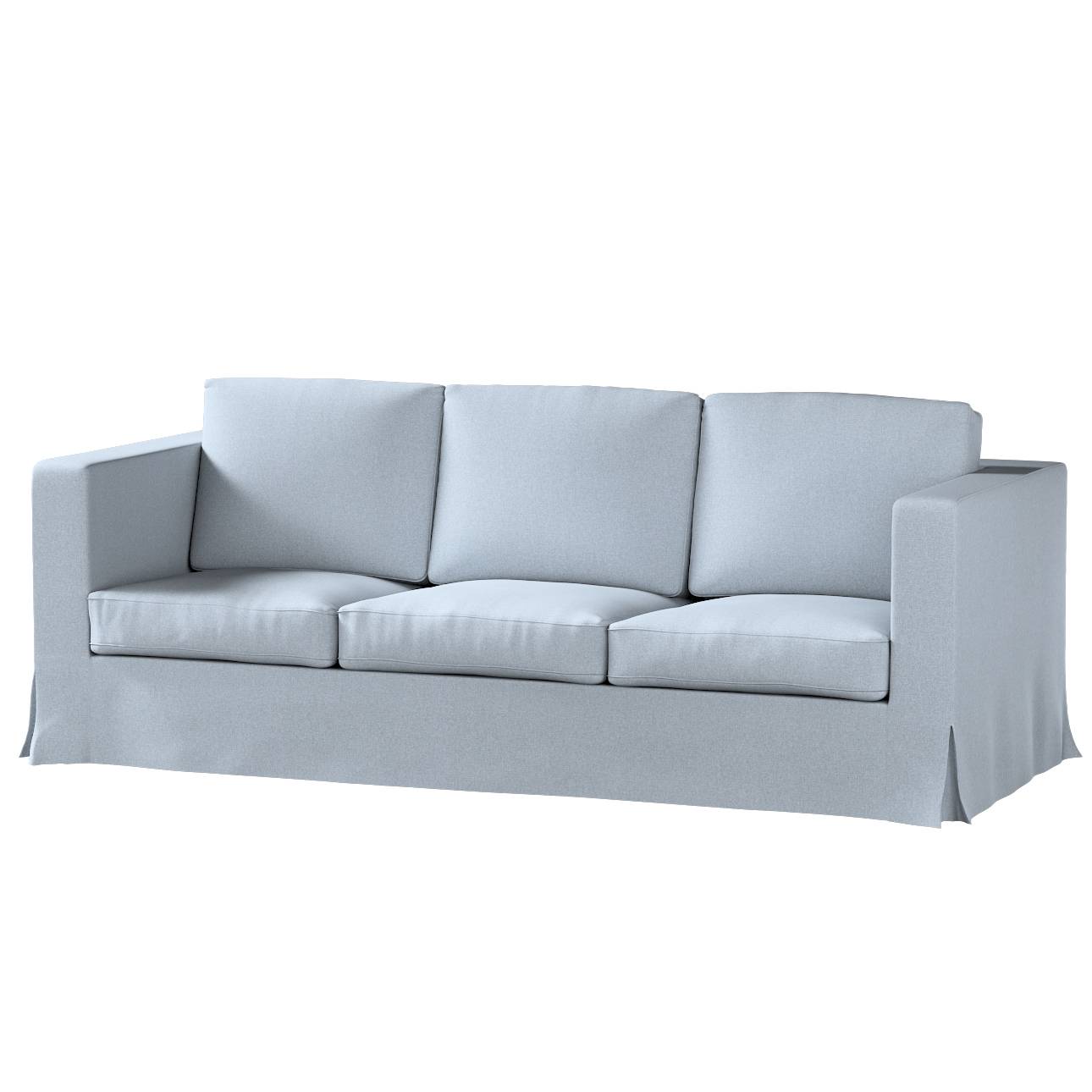 Karlanda klädsel 3-sits soffa - lång, Pastellblå, 208 X 87 X 66 CM, Amsterdam
