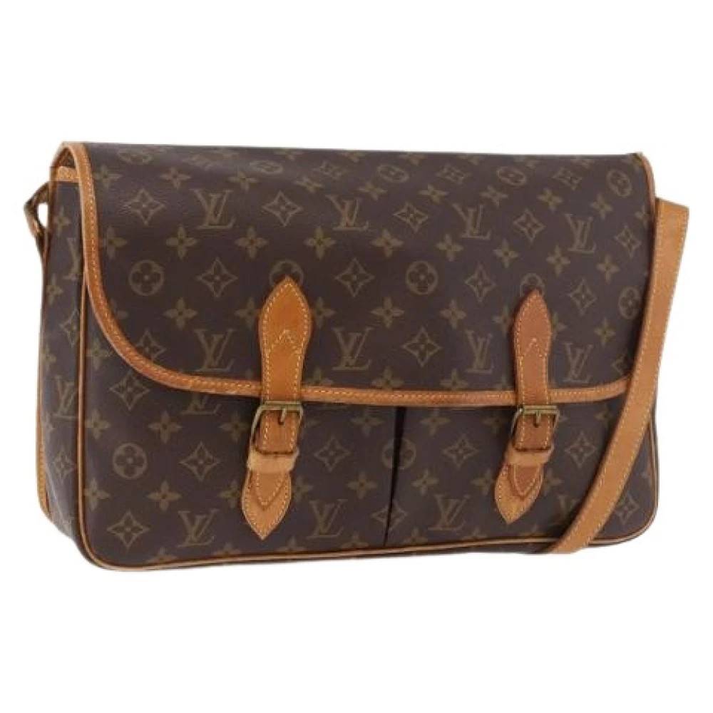 Louis Vuitton Vintage Pre-owned Cross Body Bag - Vintage - Dame - Brun - ONE SIZE - Uld