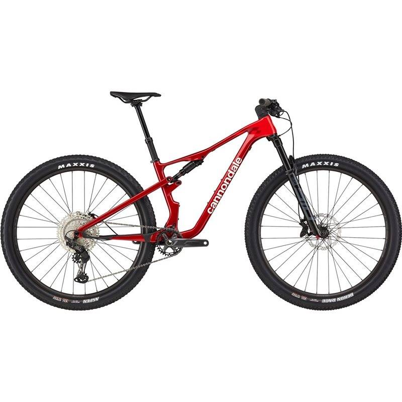 Cannondale Heldämpad MTB Scalpel Crb 4 Metallic Red (M)