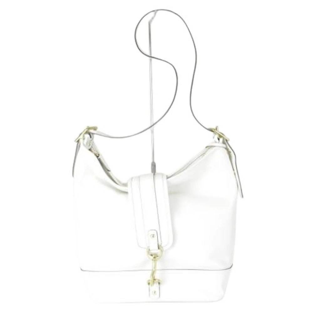Coach Pre-owned - Pre-owned Läder Axelremsväska Vintage - Dam - ONE Size - Läder