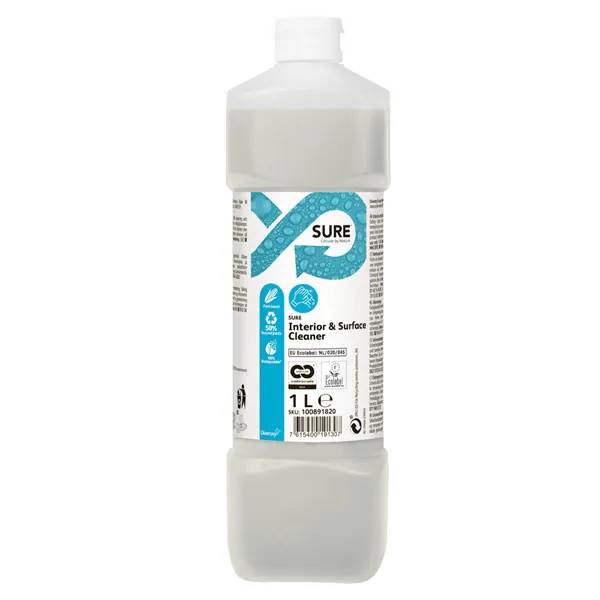 SURE Interior & Surface Cleaner, 1 liter Universal