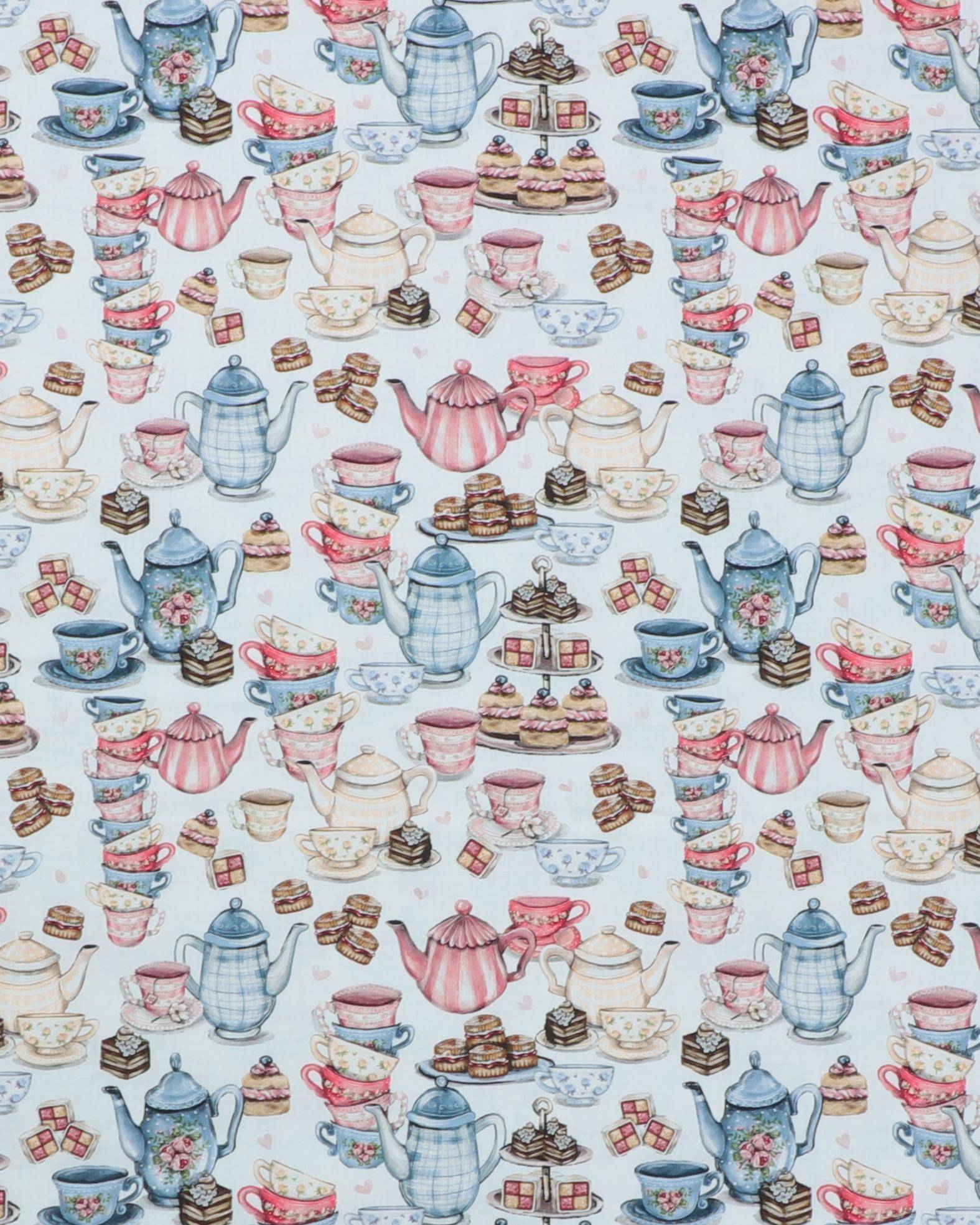 Eftermiddagste - Patchwork - 100% Bomuld