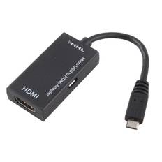 MHL 2.0 - 11-stifts till HDMI-adapterkabel