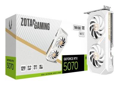 Zotac GeForce RTX 5070 Twin Edge OC White 12 GB GDDR7, HDMI/3xDP