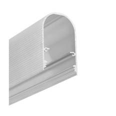 2m aluprofil NAMI23 CD-9 - Ubehandlet aluminium, påbygning, LED skinne