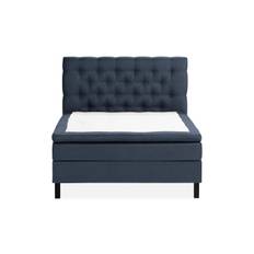 Scarlett Sängpaket 120x200 Memorymadrass - Djuphäftad gavel Blå Kontinentalsäng