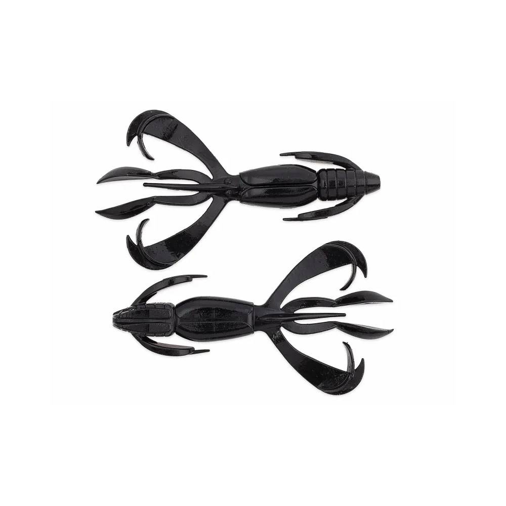 Keitech 2,4” Crazy Flapper Soft Bait - Black