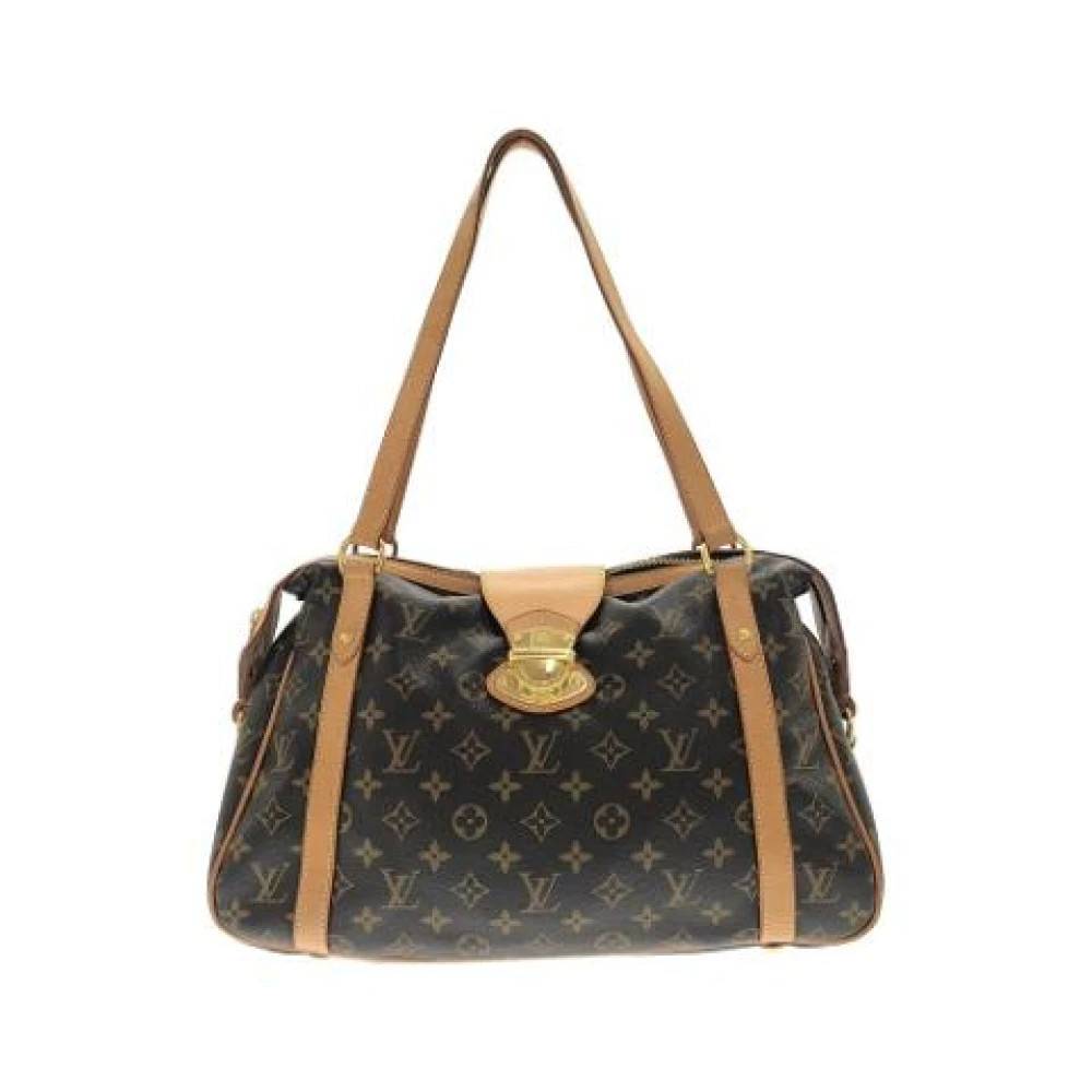 Louis Vuitton Vintage Pre-owned Vintage Monogram Skuldertaske - Vintage - Dame - Brun - ONE SIZE - Uld