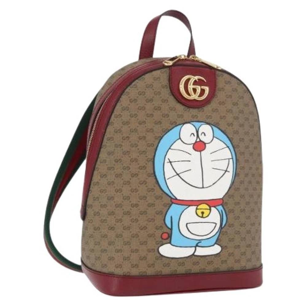 Gucci Vintage Pre-owned Vintage Rygsæk - Vintage - Dame - Flerfarvet - ONE SIZE - Uld