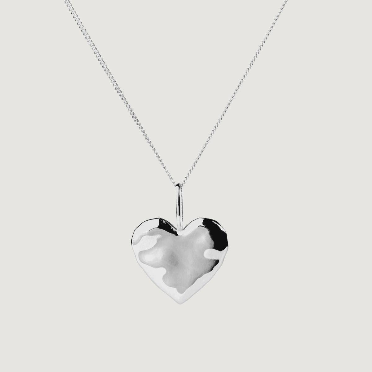 Emma Israelsson Organic Heart Halsband Silver Neck160 - 60cm