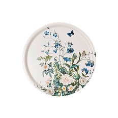 Bakke Ø38 cm. Blue flower garden