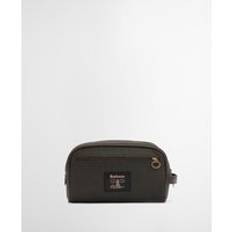 Barbour Wax Washbag - Necessär Olive / Beacon Unik storlek