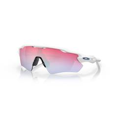 Oakley Radar EV Path Prizm Snow Sapphire Lenses / Polished White Frame Solbriller