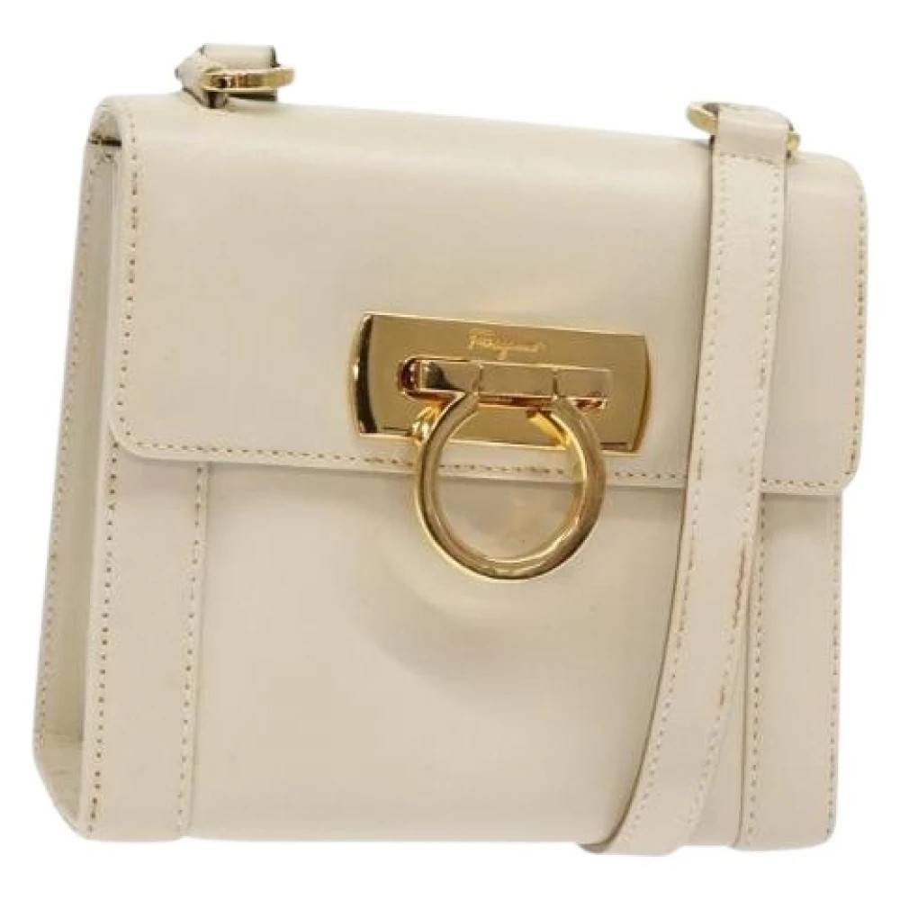 Salvatore Ferragamo Pre-owned - Pre-owned Läder Cross Body-väska Vintage - Dam - ONE Size - Läder