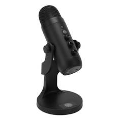 USB Condenser Microphone Plug Play Recording Microphone 360 Degree Rotatable Computer Microphone