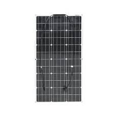Aysolar Flexibel Solpanel 100W 12V Monokristallin Silicon Solarcell Off-Grid för marin RV Trailer Båt Hytt Skåpbil Bil 12V Batteriladdning