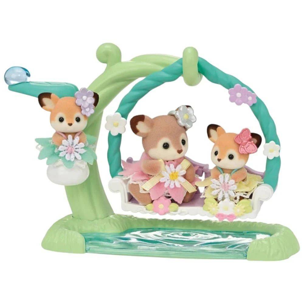 Baby Hjortene – Blomstergynge Sæt Sylvanian Families 5801