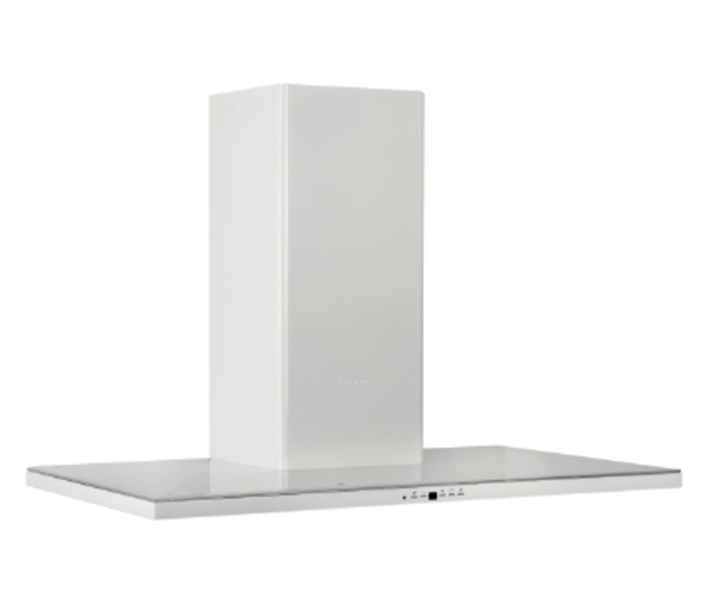 Silverline Nordic Dark 90 cm, hvid m/hvid glastop