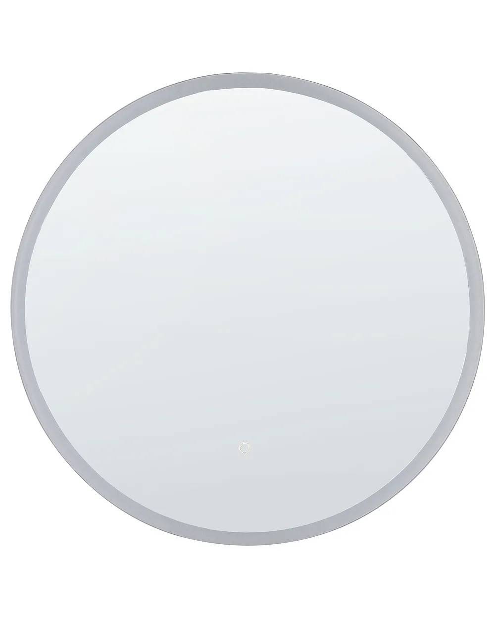 LED Bathroom Mirror DEAUVILLE 79 cm 79 cm Silver