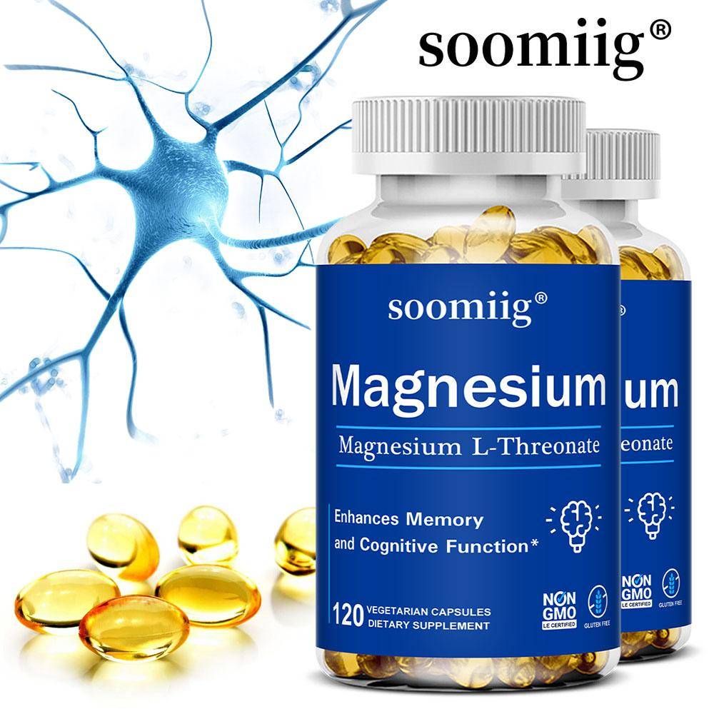 Soomiig Magnesium L-Threonate 120 Vegetarian Capsules