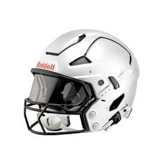 Riddell Axiom Varsity Football Helm 7 1/2 - weiÃ W-2B-SW-HP-S schwarz clear