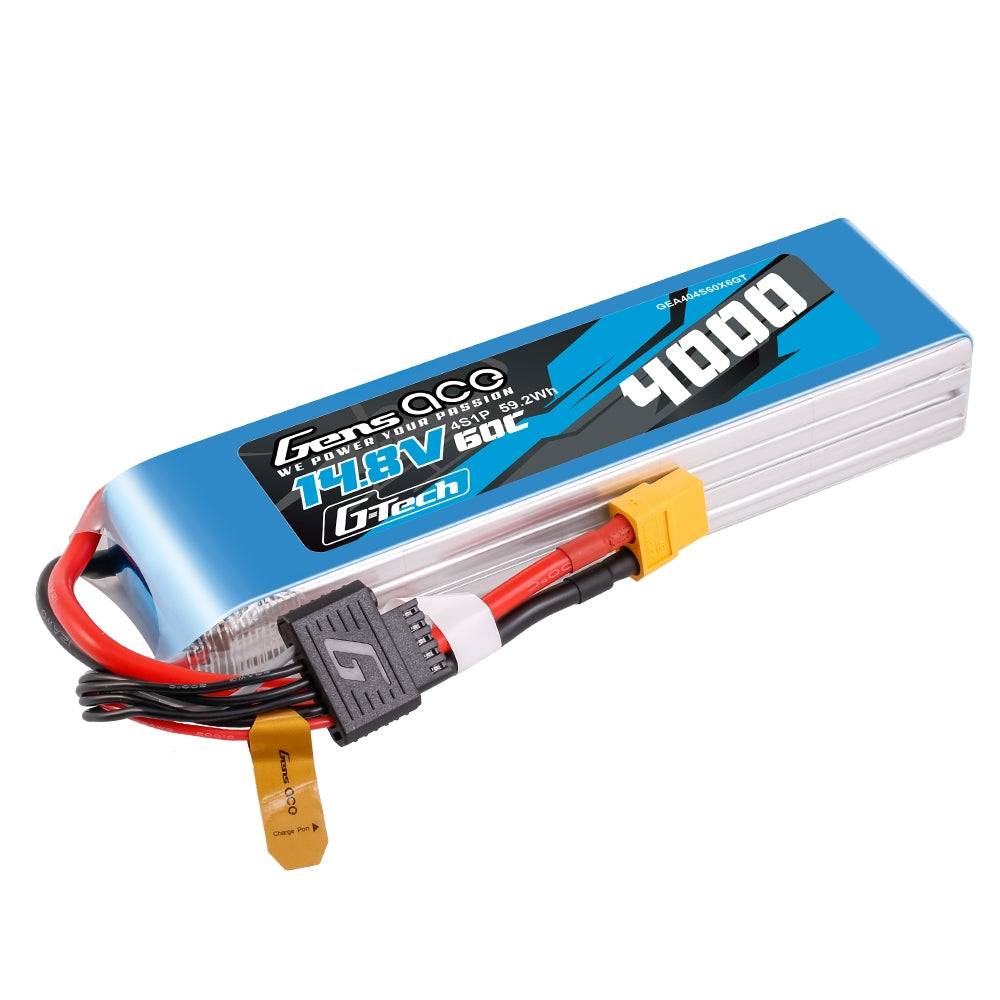Gens 4s 4000mAh - 60C - Gens Ace G-Tech XT60