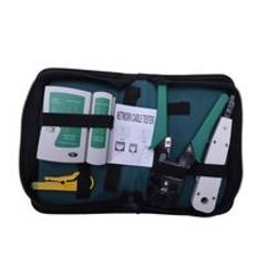 5 st/set n&#xE4;tverk ethernet-kabel rj45 kit crimper crimpverktyg punch down rj11 cat 6 wire detektor qjy 99