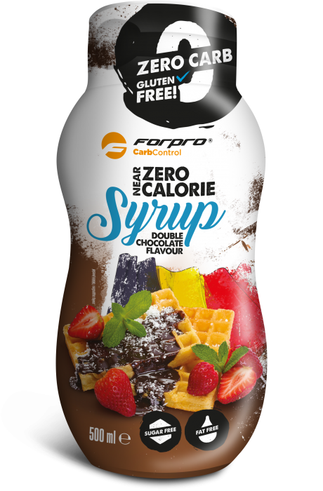 ForPRO Near Zero Calorie Dessert Syrup, 500ml. Double Chocolate